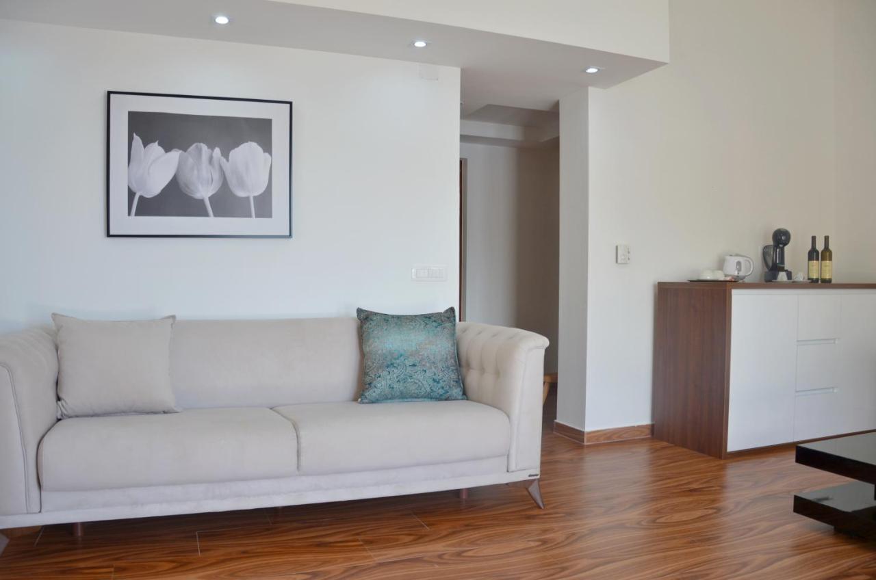 Andaluni Beach Apartments Pržno Kültér fotó